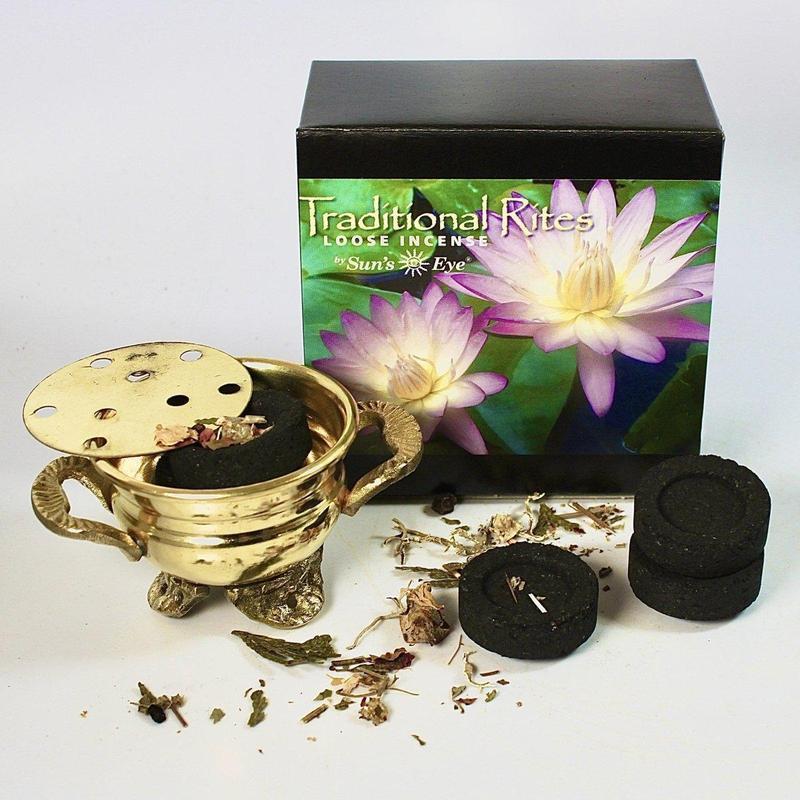 House Blessing - Sun's Eye Traditional Rites Incense Kit-Nature's Treasures