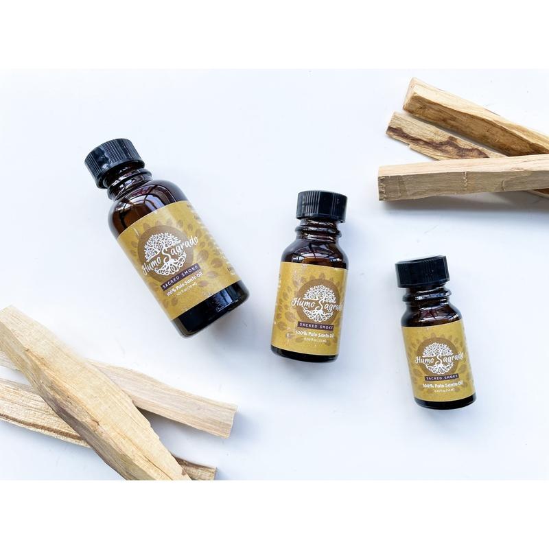 Humo Sagrado Sacred Smoke Palo Santo Oil 15 ml || From Peru-Nature's Treasures
