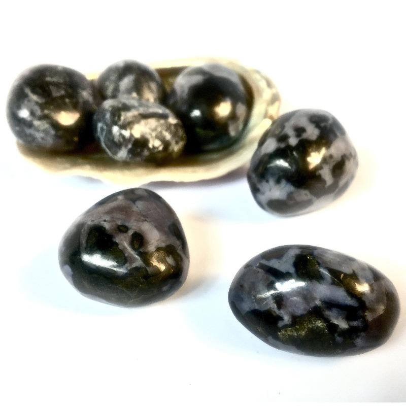Indigo Gabbro Tumbled Stone-Nature's Treasures