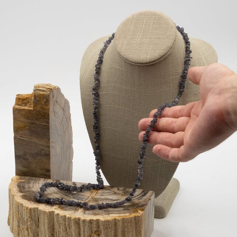 Iolite Chip Necklace-Nature's Treasures