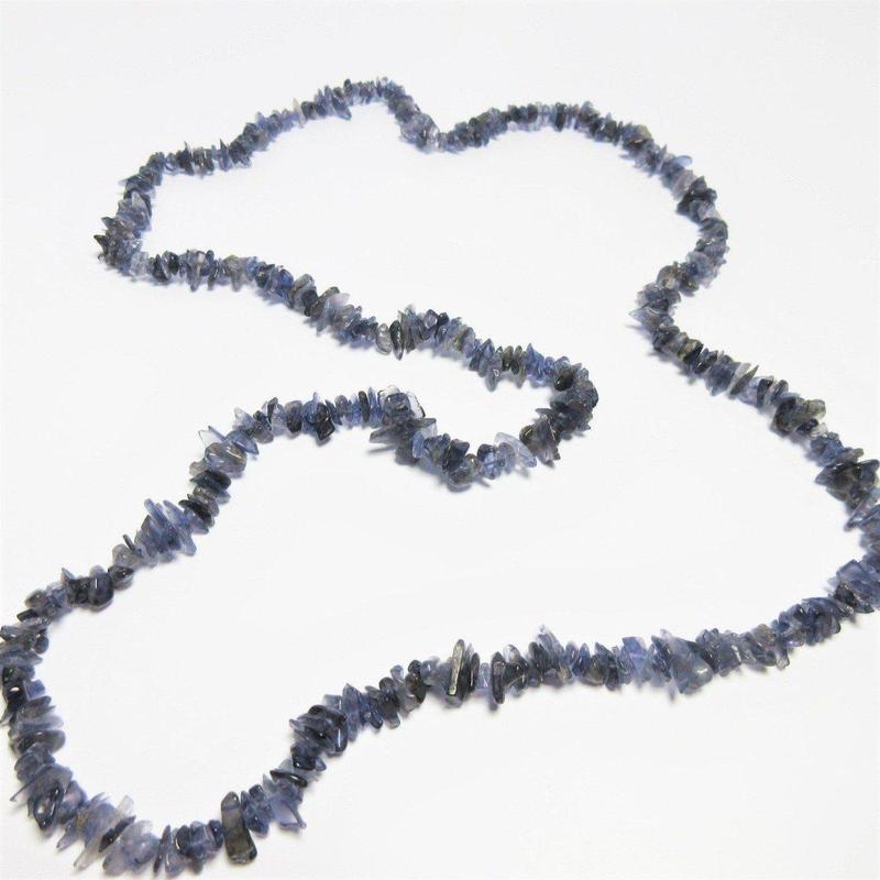 Iolite Chip Necklace-Nature's Treasures