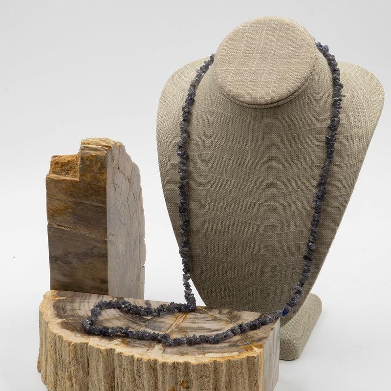 Iolite Chip Necklace-Nature's Treasures