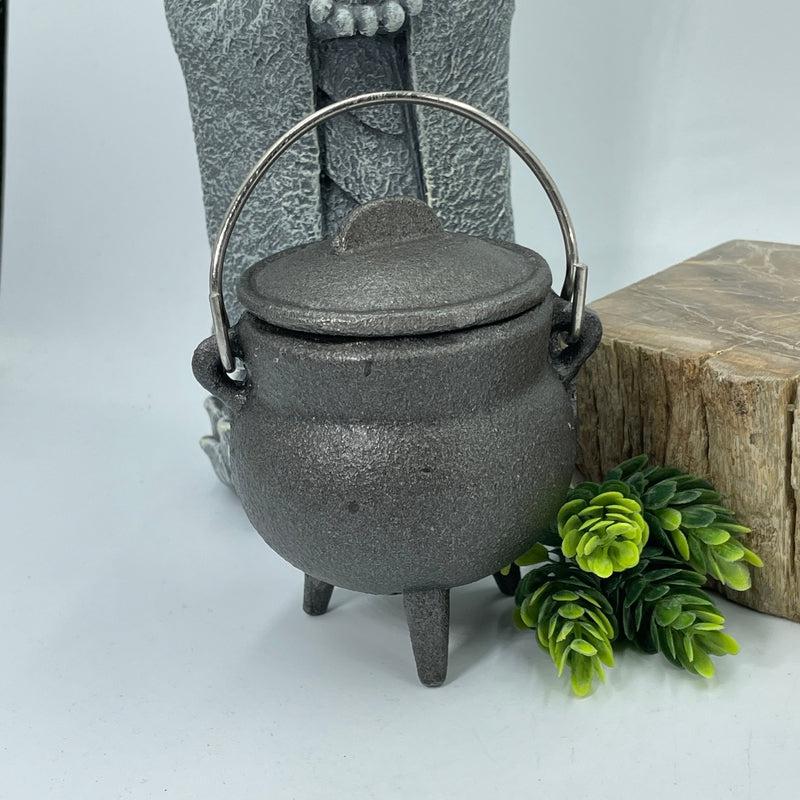 Iron Cauldron Incense Burner || Made in India-Nature's Treasures