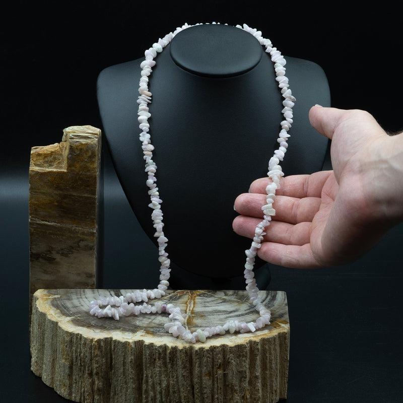 Kunzite Chip Necklace-Nature's Treasures