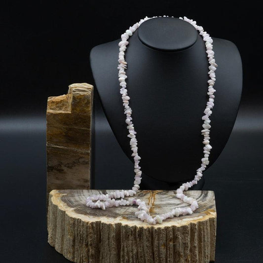 Kunzite Chip Necklace-Nature's Treasures