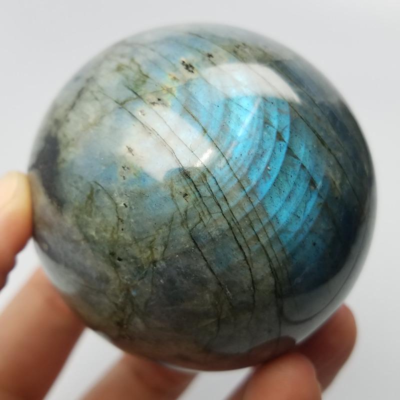 Labradorite Crystal Sphere 60mm-Nature's Treasures