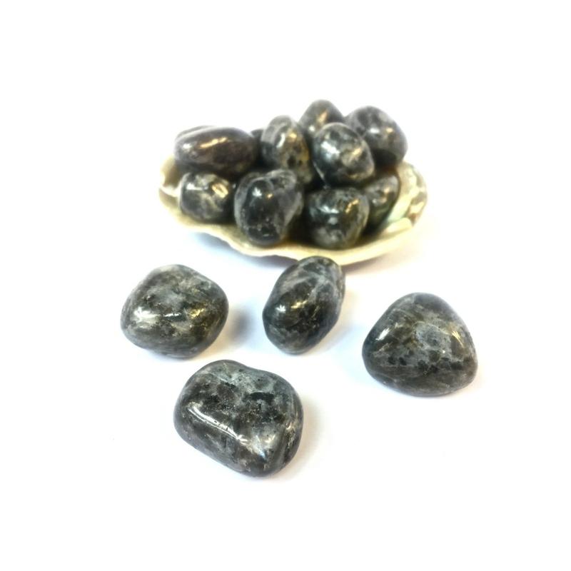 Larvikite Tumbled Stone-Nature's Treasures
