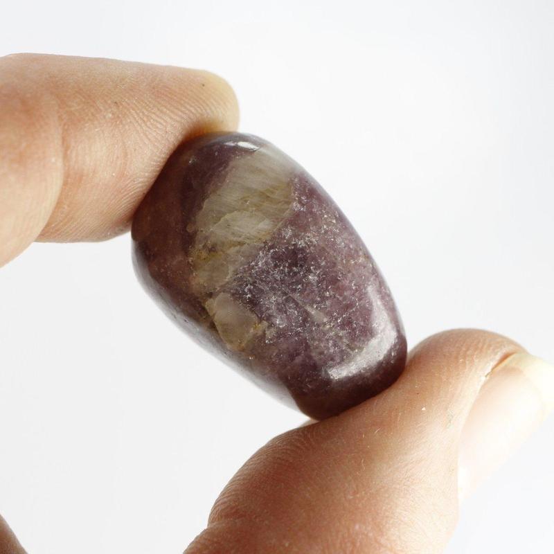 Lepidolite Tumble Stone || Worry Releaser-Nature's Treasures