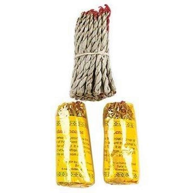 Lumbini Tibetan Rope Incense -45 Sticks-Nature's Treasures