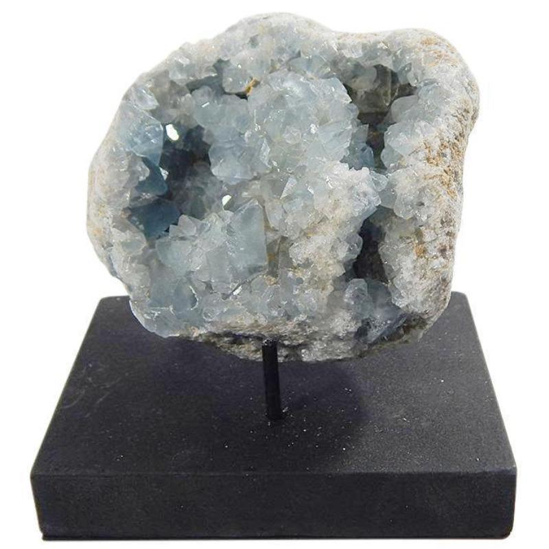Medium Natural Blue Celestite Cluster from Madagascar-Nature's Treasures