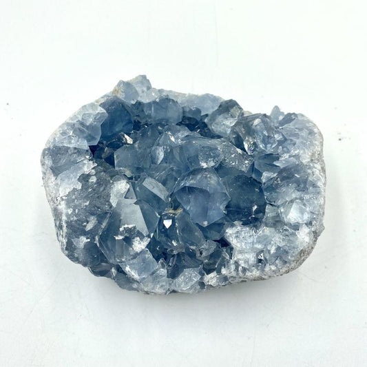 Medium Natural Blue Celestite Cluster from Madagascar-Nature's Treasures