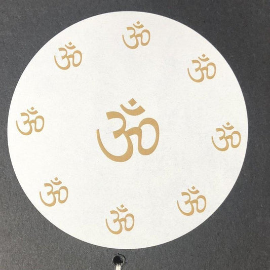 Metal Om Singing Bowl With Gift Box Set- Black-Nature's Treasures