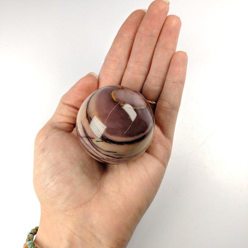 Mookaite Jasper Sphere 40mm-Nature's Treasures