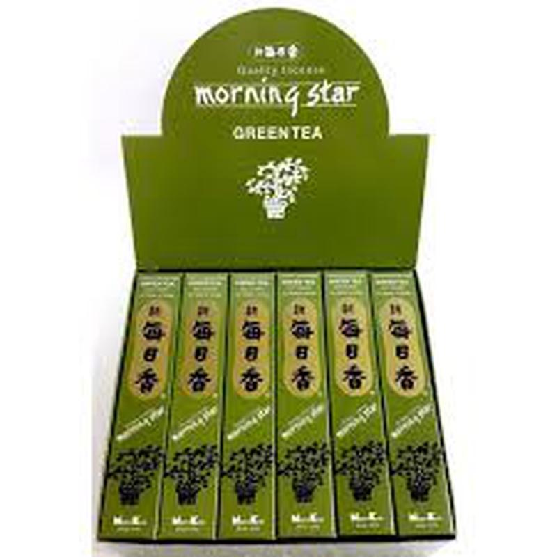 Morning Star "Green Tea" Incense Sticks-Nature's Treasures