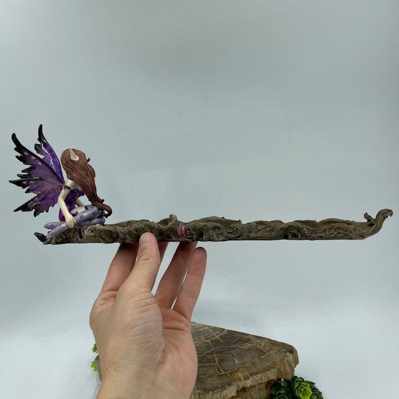 Mystic Purple Pixie Fairy Incense Holder || Magical, Inner Child, Joy-Nature's Treasures