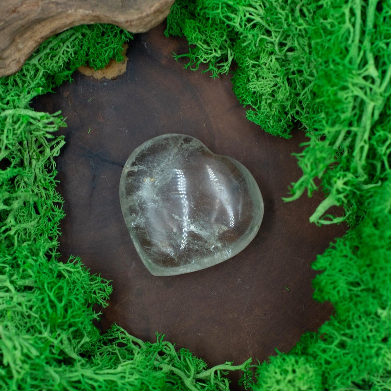 Natural Clear Quartz Pocket Hearts || Cleansing, Inner Awareness, Balance || Madagascar-Nature's Treasures