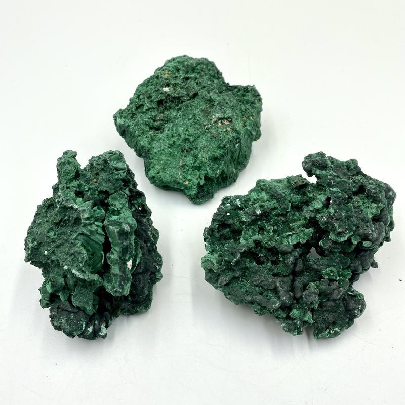 Natural Fibrous Malachite Cluster || Transformation, Emotional Blockages, Cleansing One's Energy || Medium || From Shaba Province, Zaire