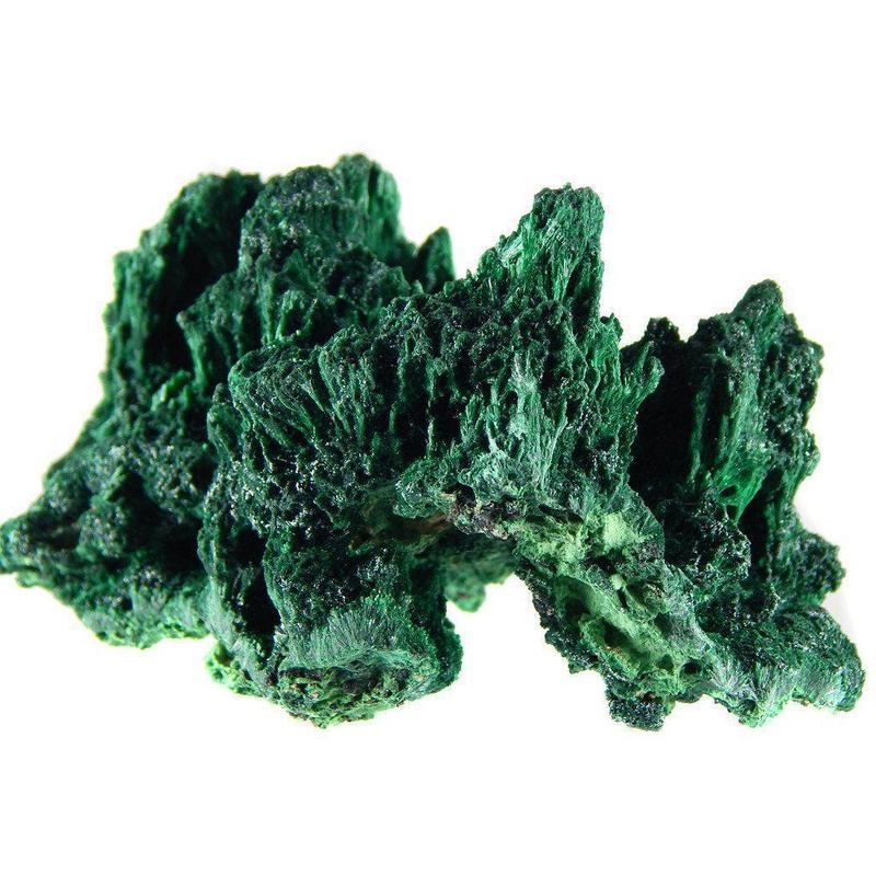 Natural Fibrous Malachite Cluster || Transformation, Emotional Blockages, Cleansing One's Energy || Small || From Shaba Province, Zaire-Nature's Treasures