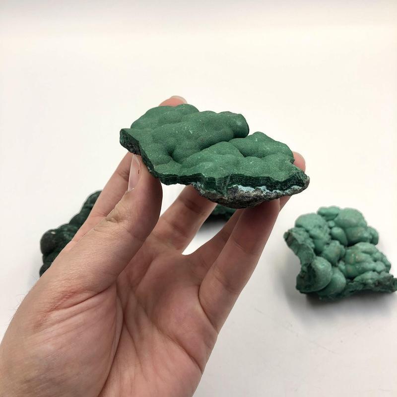Natural Fibrous Malachite With Chrysocolla Cluster || Communication, Emotional Blockages, Cleansing One's Energy || Small || From Shaba Province, Zaire-Nature's Treasures