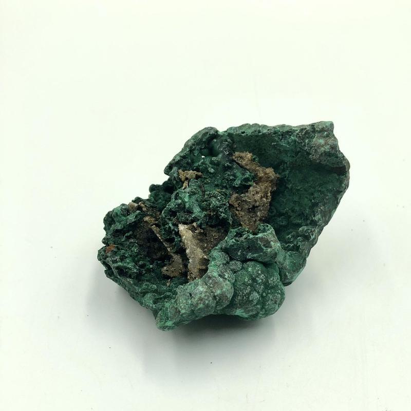 Natural Fibrous Malachite With Chrysocolla Cluster || Communication, Emotional Blockages, Cleansing One's Energy || Small || From Shaba Province, Zaire-Nature's Treasures