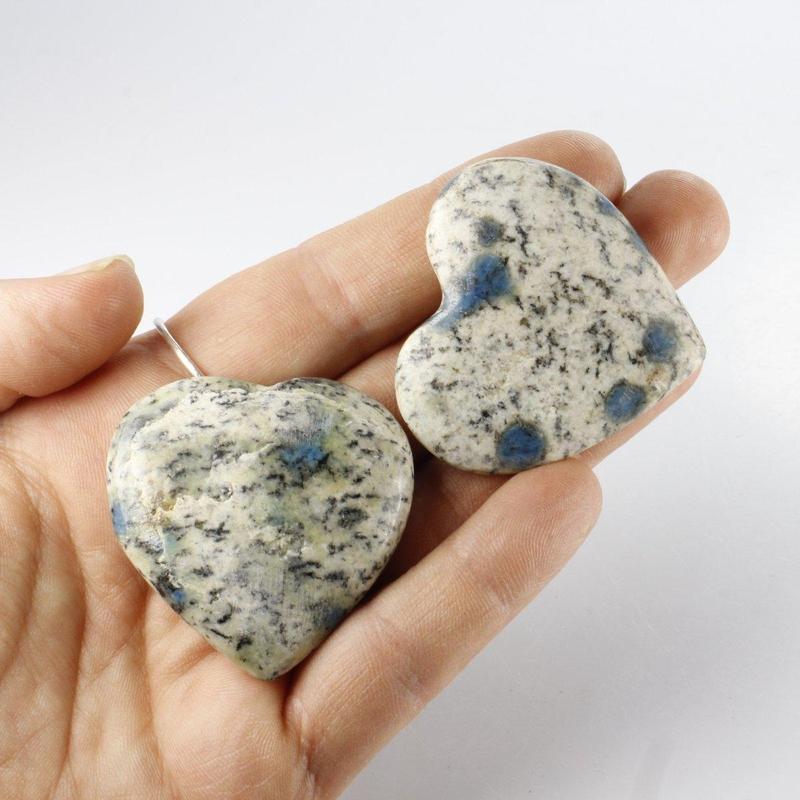 Natural K2 Jasper Heart 40 MM || Grounding, High Vibration || Pakistan-Nature's Treasures