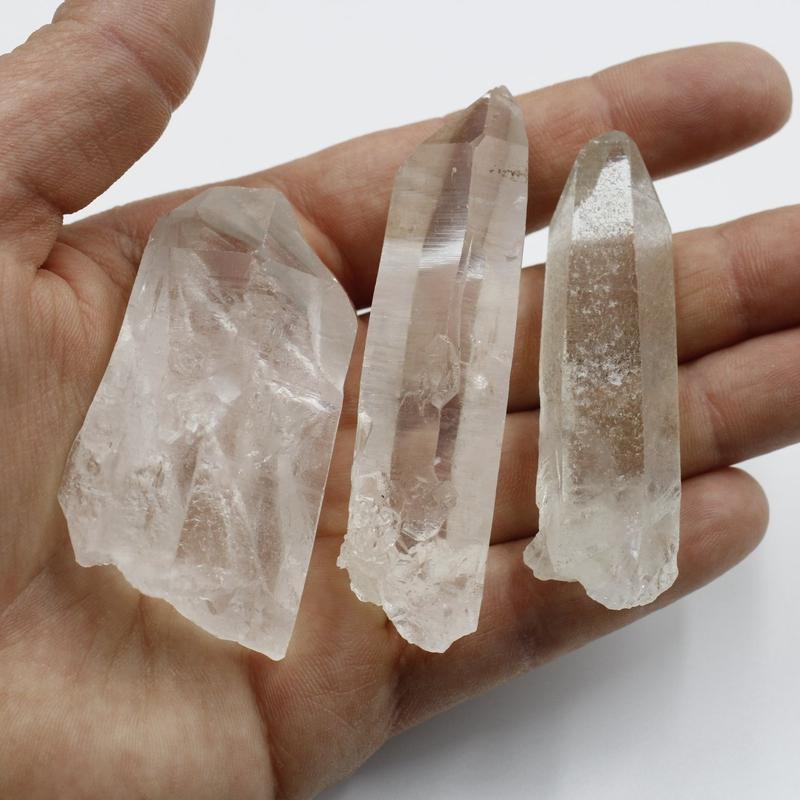 Natural Lemurian Quartz Point || Medium-Nature's Treasures