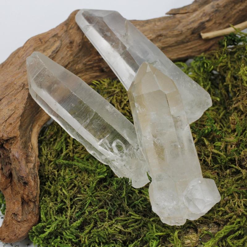 Natural Lemurian Quartz Point || Medium-Nature's Treasures