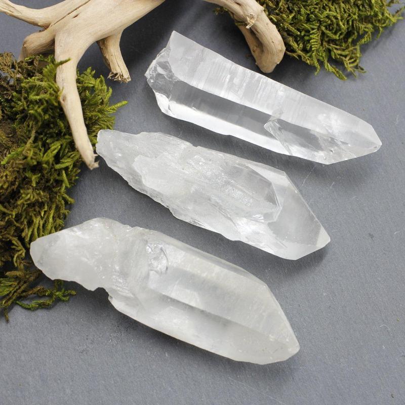 Natural Lemurian Quartz Seed Point || Medium-Nature's Treasures