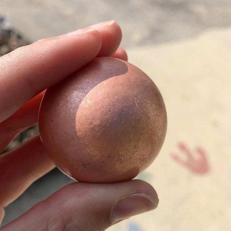 Natural Native Copper Sphere 35 MM || Grounding, Channeler || United States-Nature's Treasures