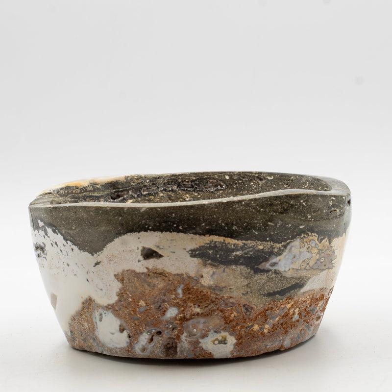 Natural Ocean Jasper Round Bowls || Jumbo || Purification, Spiritual Awakening || Madagascar-Nature's Treasures