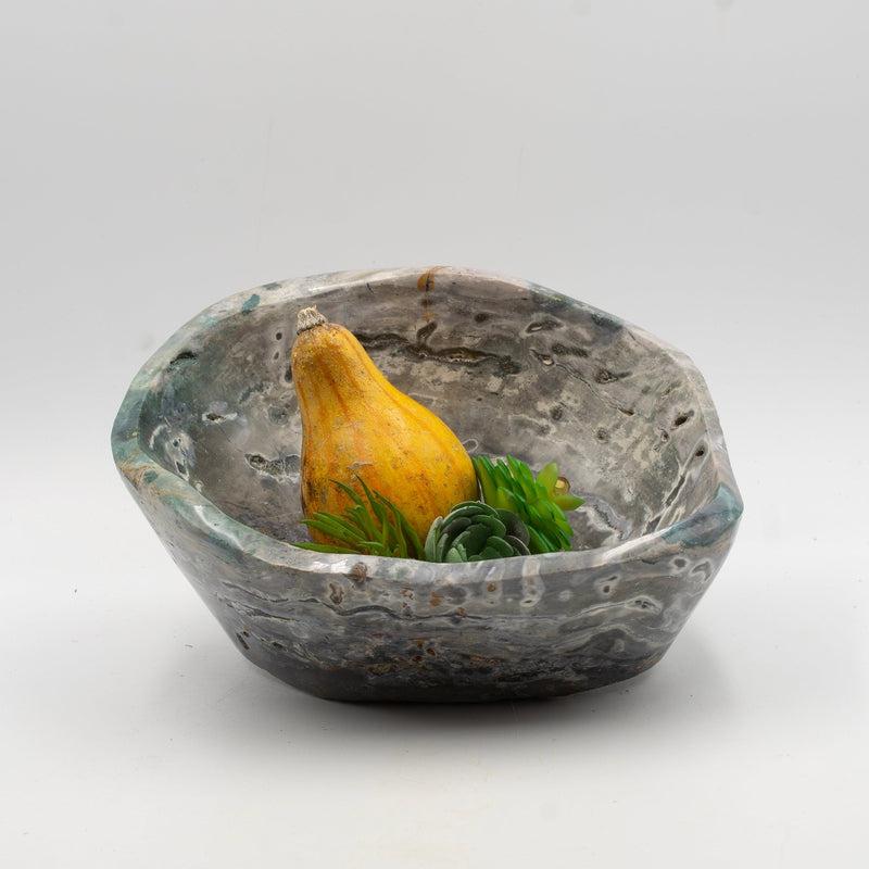 Natural Ocean Jasper Round Bowls || Jumbo || Purification, Spiritual Awakening || Madagascar-Nature's Treasures