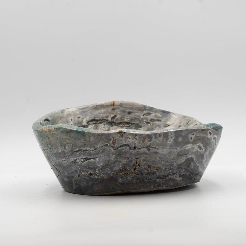 Natural Ocean Jasper Round Bowls || Jumbo || Purification, Spiritual Awakening || Madagascar-Nature's Treasures