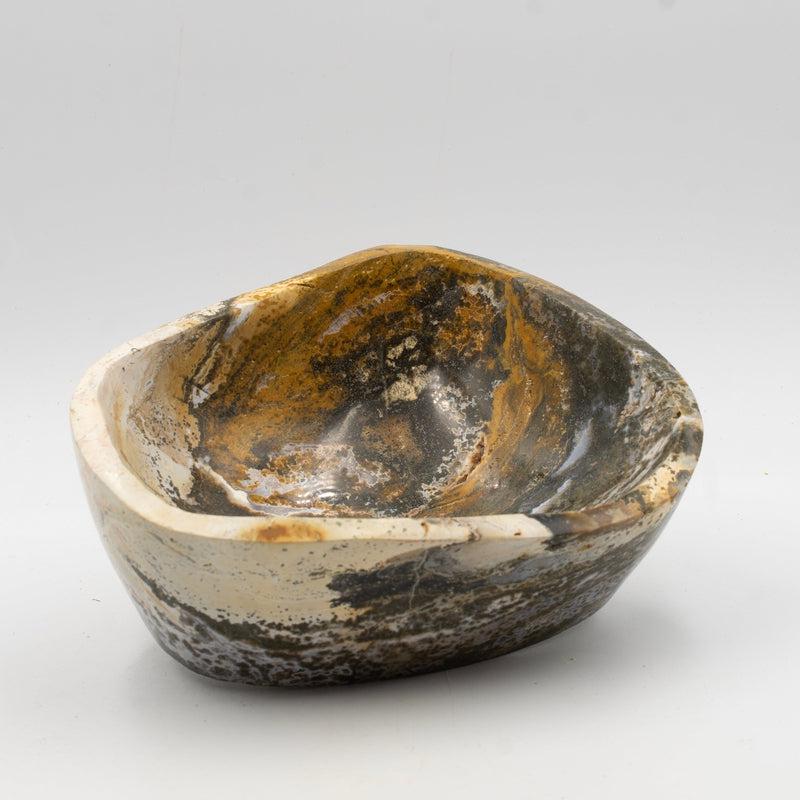 Natural Ocean Jasper Round Bowls || Jumbo || Purification, Spiritual Awakening || Madagascar-Nature's Treasures