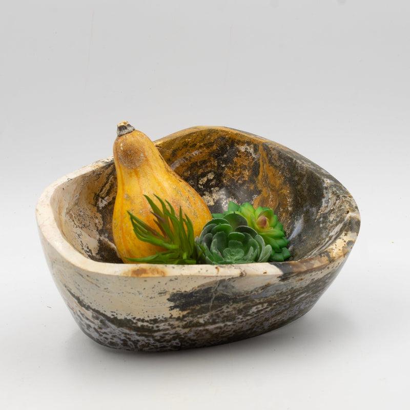 Natural Ocean Jasper Round Bowls || Jumbo || Purification, Spiritual Awakening || Madagascar-Nature's Treasures
