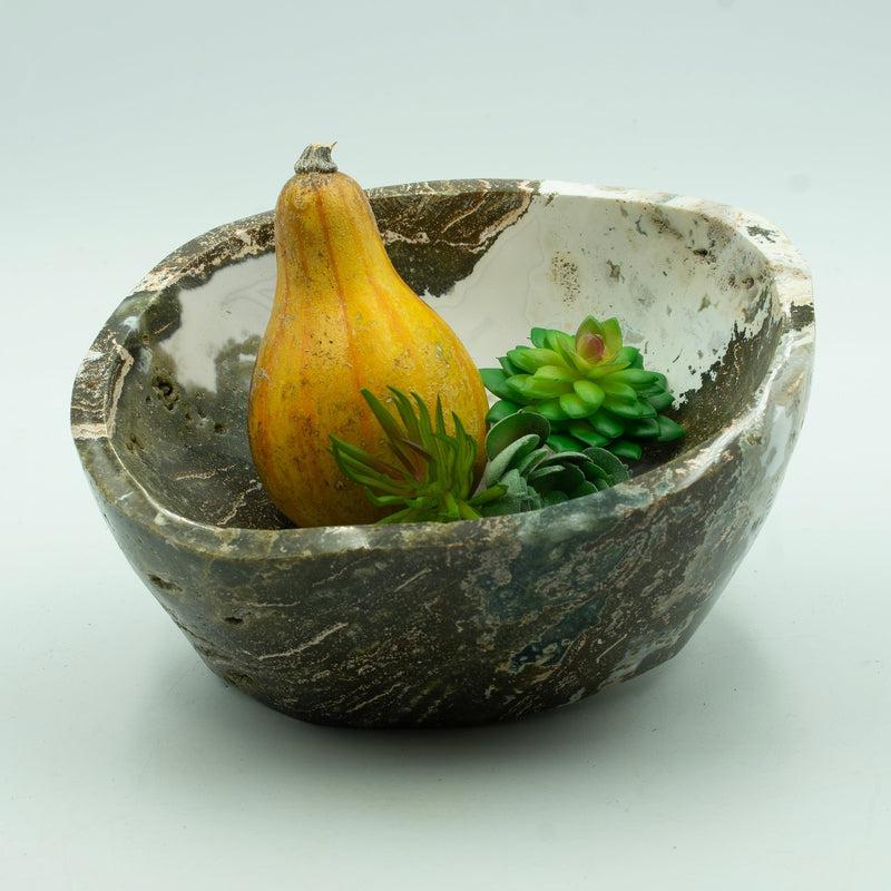 Natural Ocean Jasper Round Bowls || Jumbo || Purification, Spiritual Awakening || Madagascar-Nature's Treasures