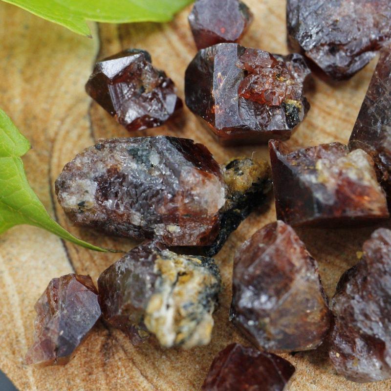 Natural Raw Red Zircon Specimens || 20 Gram Pack || Enlightenment, Mental Healing || Skerdo, Pakistan-Nature's Treasures