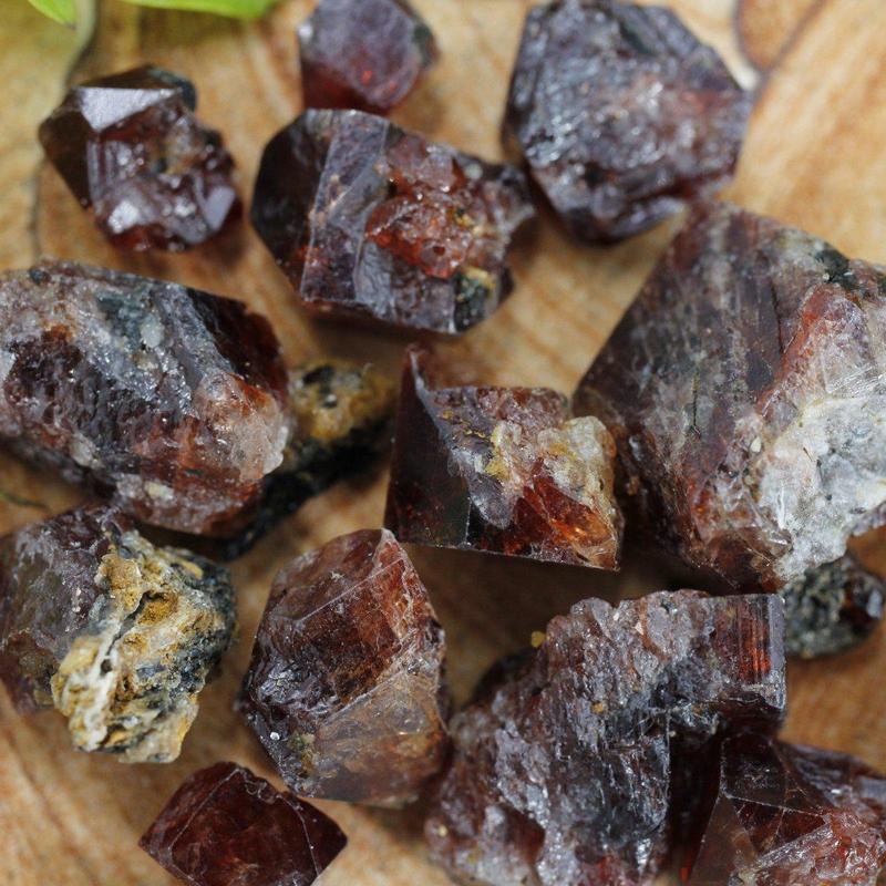 Natural Raw Red Zircon Specimens || 20 Gram Pack || Enlightenment, Mental Healing || Skerdo, Pakistan-Nature's Treasures