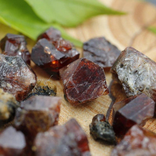 Natural Raw Red Zircon Specimens || 20 Gram Pack || Enlightenment, Mental Healing || Skerdo, Pakistan-Nature's Treasures