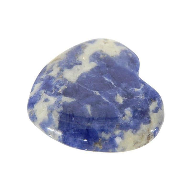 Natural Sodalite Pocket Hearts || Intuition, Focus || South Africa-Nature's Treasures