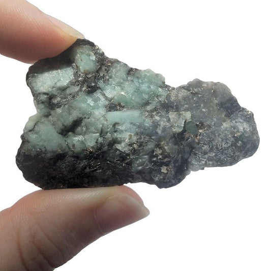 SHOW PRODUCT: Naturally Formed Emerald on Matrix Rough Specimen-Nature's Treasures