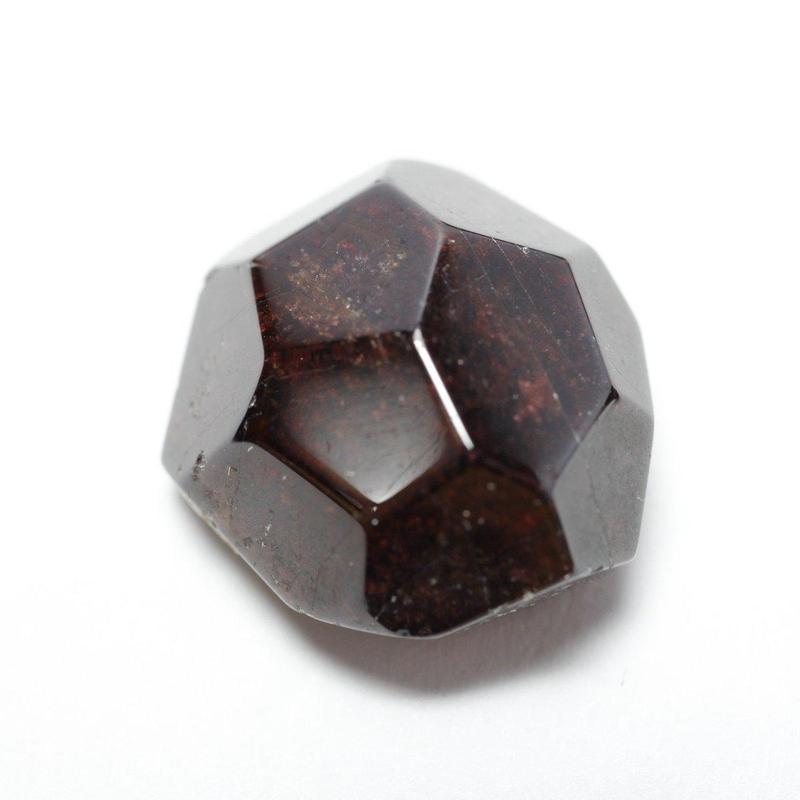 Naturally Formed Polished Faceted Garnet-Nature's Treasures