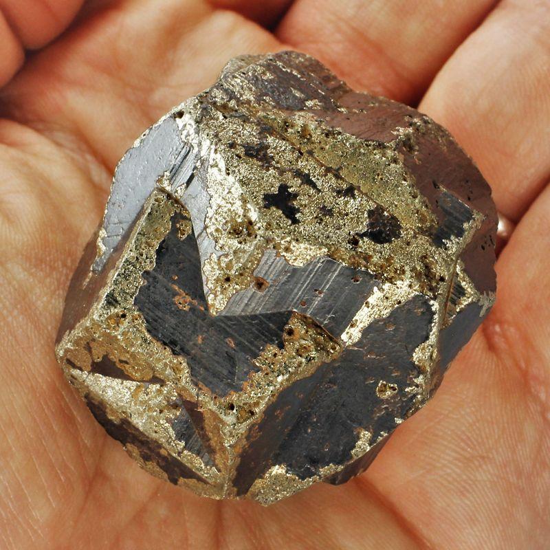 Naturally Formed "Twin Cross" Iron Pyrite 2.5 inches-Nature's Treasures