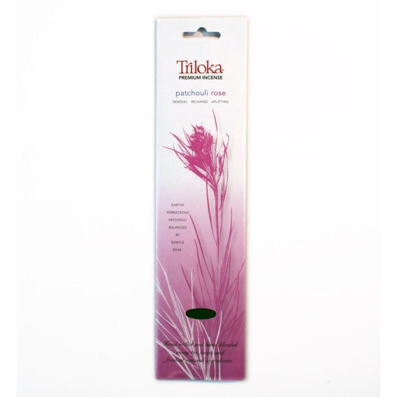 Patchouli Rose - Triloka Premium Incense Sticks