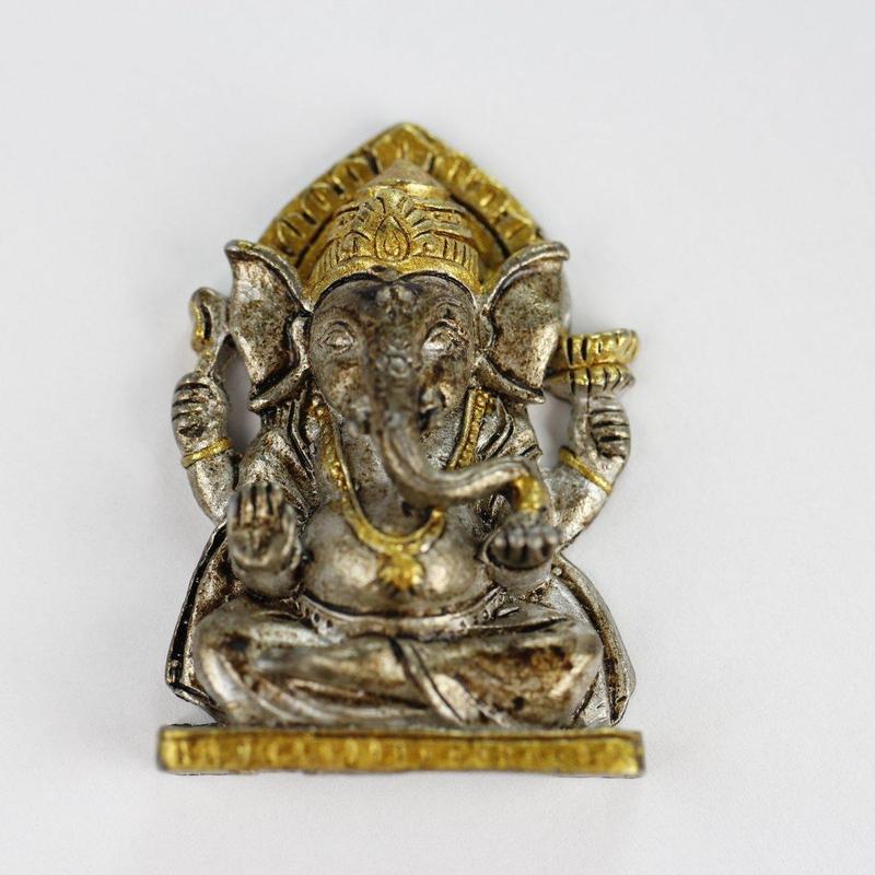 Pewter Ganesh Statue-Nature's Treasures
