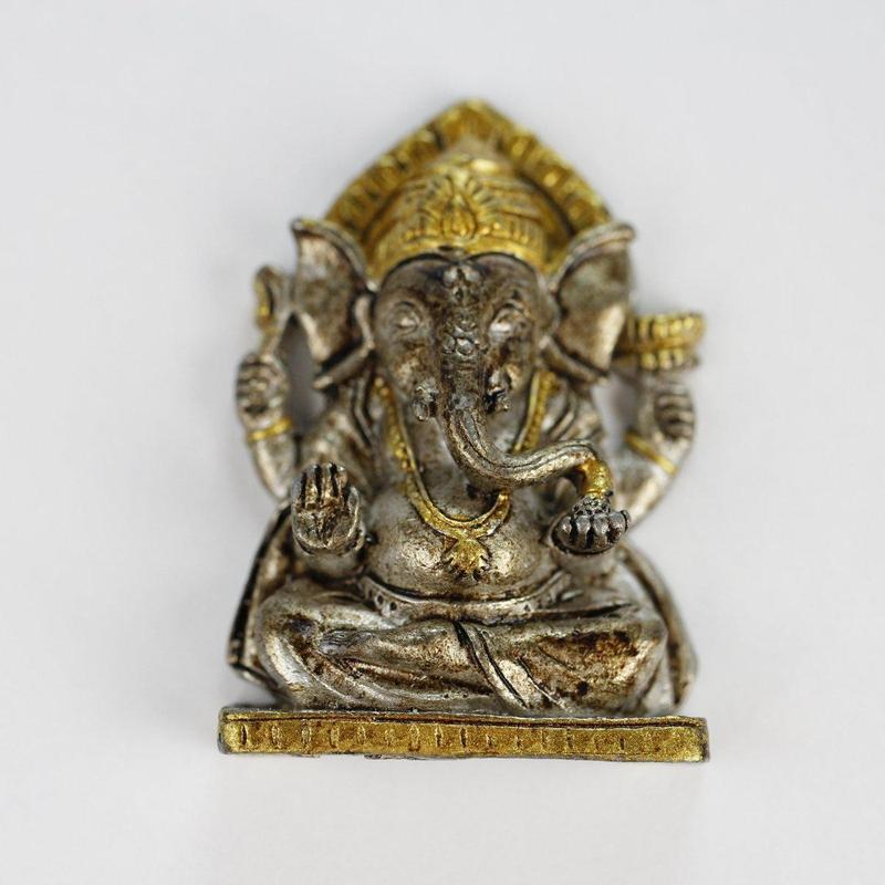 Pewter Ganesh Statue-Nature's Treasures
