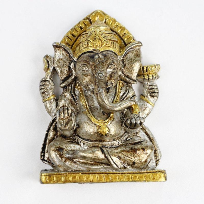 Pewter Ganesh Statue-Nature's Treasures