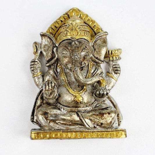 Pewter Ganesh Statue-Nature's Treasures