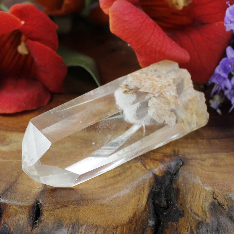 Phantom Quartz Point with Inclusions - Medium-Nature's Treasures