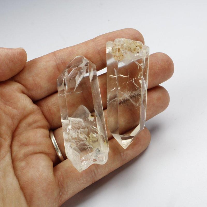 Phantom Quartz Point with Inclusions - Medium-Nature's Treasures