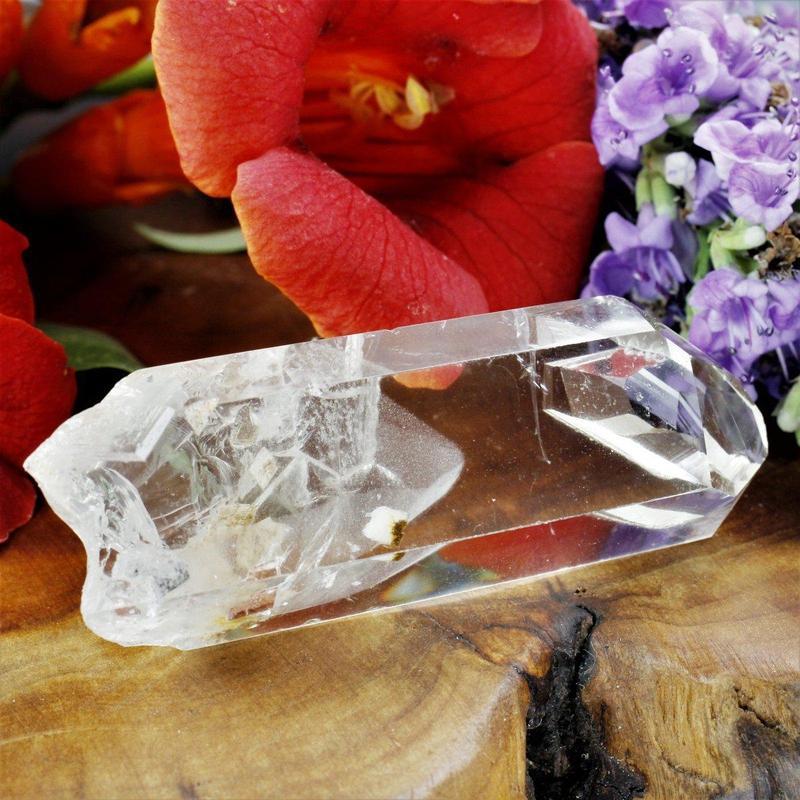 Phantom Quartz Point with Inclusions - Medium-Nature's Treasures